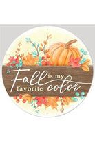 Shop For 8" Metal Sign: Fall Is My Favorite Color MD0968