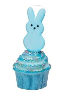 Shop For 8.5" Styro Glittered Bunny Peep Cupcake MT25900B