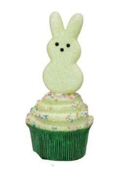 Shop For 8.5" Styro Glittered Bunny Peep Cupcake at Michelle's aDOORable Creations