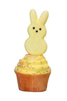 8.5" Styro Glittered Bunny Peep Cupcake - Michelle's aDOORable Creations - Wreath Enhancement