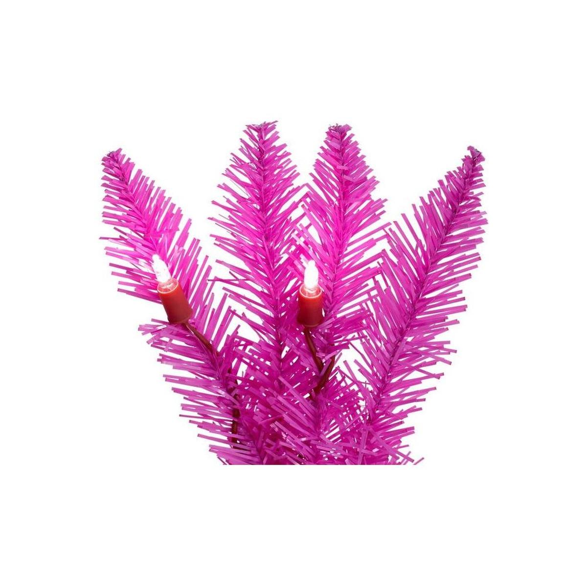 Shop For 9' Hot Pink Artificial Pre - Lit Garland at Michelle's aDOORable Creations