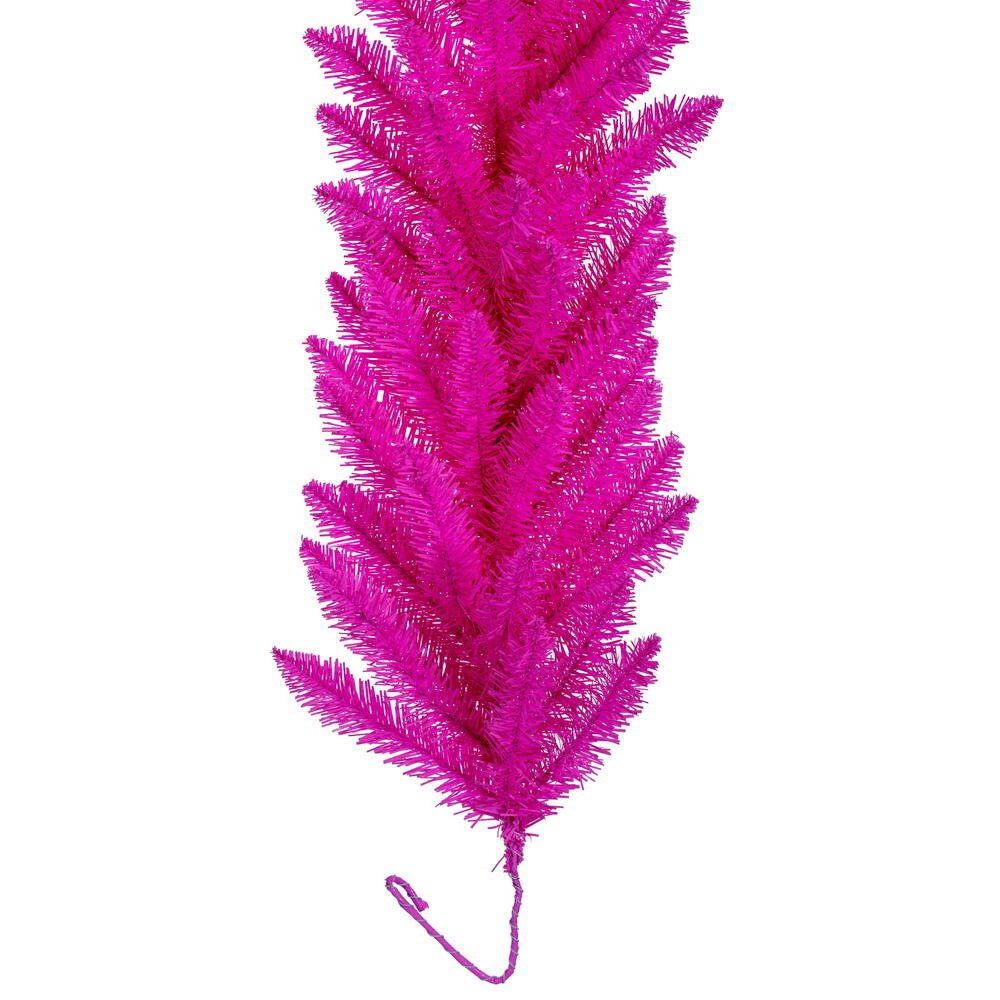 Shop For 9' Hot Pink Artificial Unlit Garland at Michelle's aDOORable Creations
