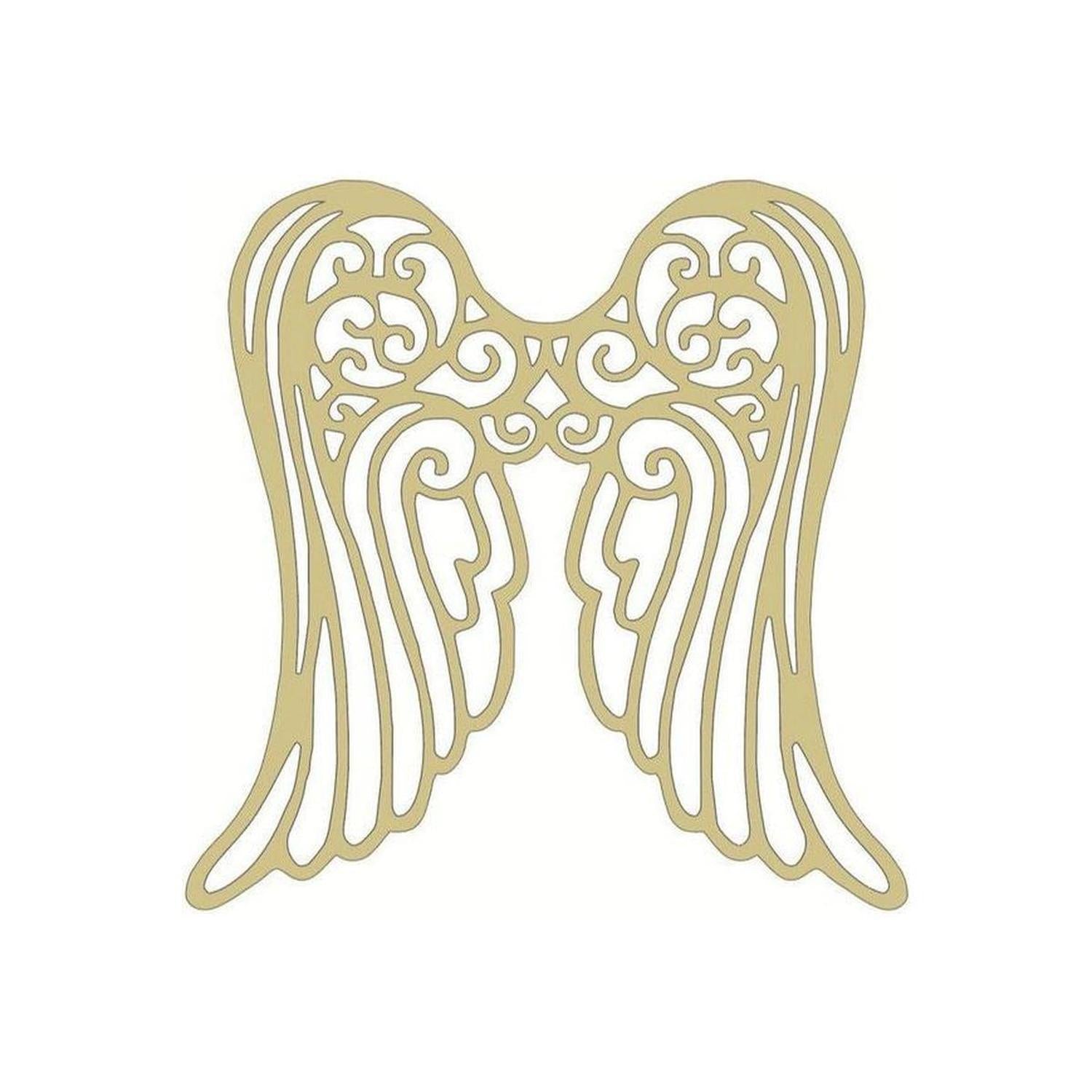 Shop For Angel Wings Wood Cutout - Unfinished Wood at Michelle's aDOORable Creations