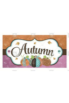 Autumn Pumpkins Sign - Wreath Enhancement - Michelle's aDOORable Creations - Signature Signs