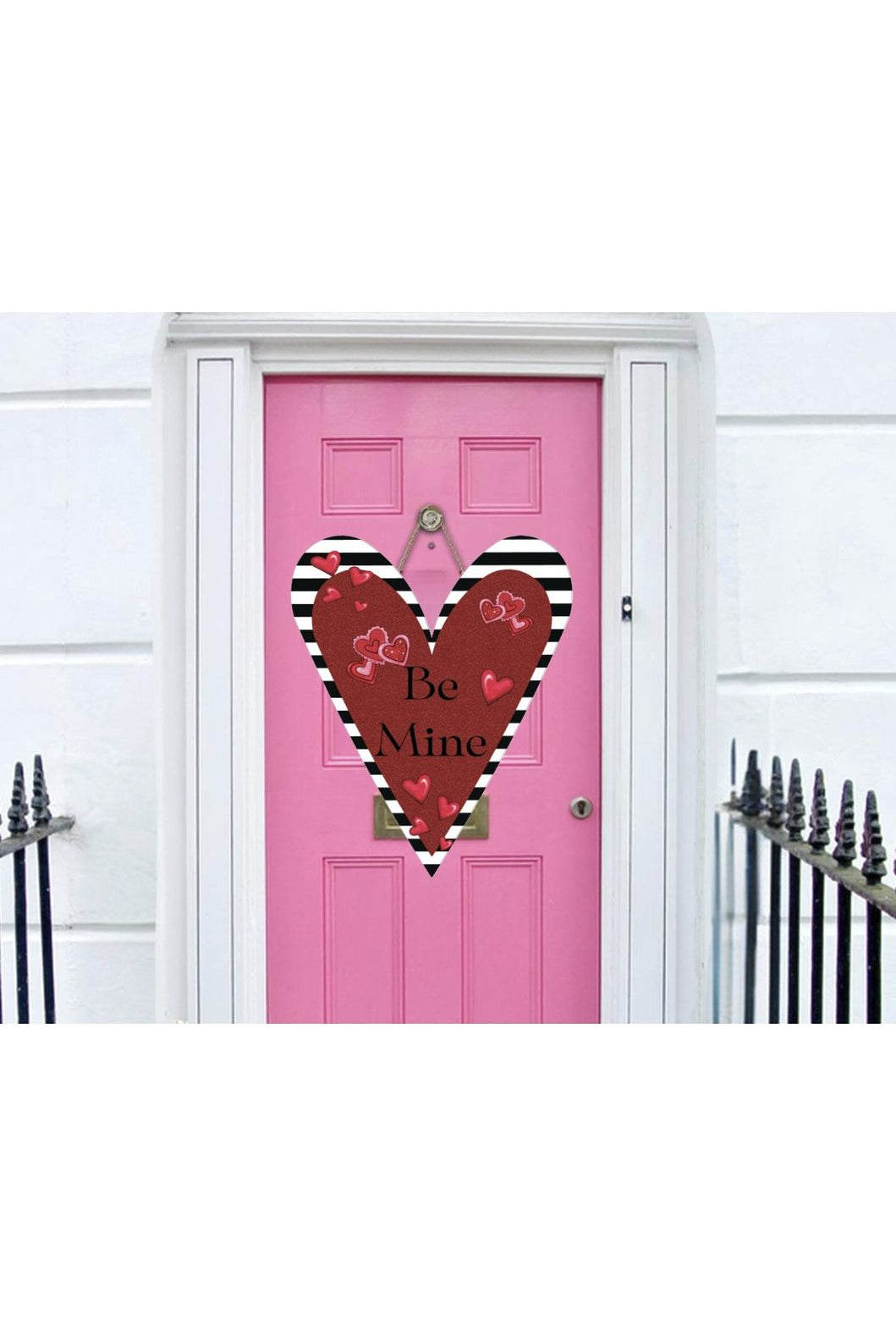 Shop For Be Mine Heart Valentine Day Door Hanger