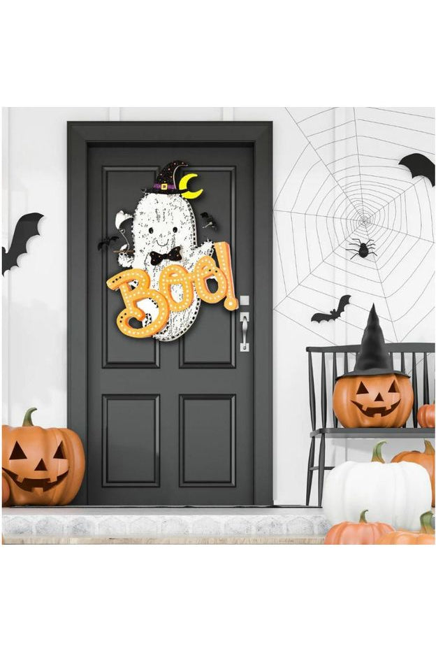 Boo Ghost Screen Door Hanger - Michelle's aDOORable Creations - Door Hanger