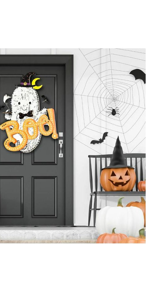 Boo Ghost Screen Door Hanger - Michelle's aDOORable Creations - Door Hanger