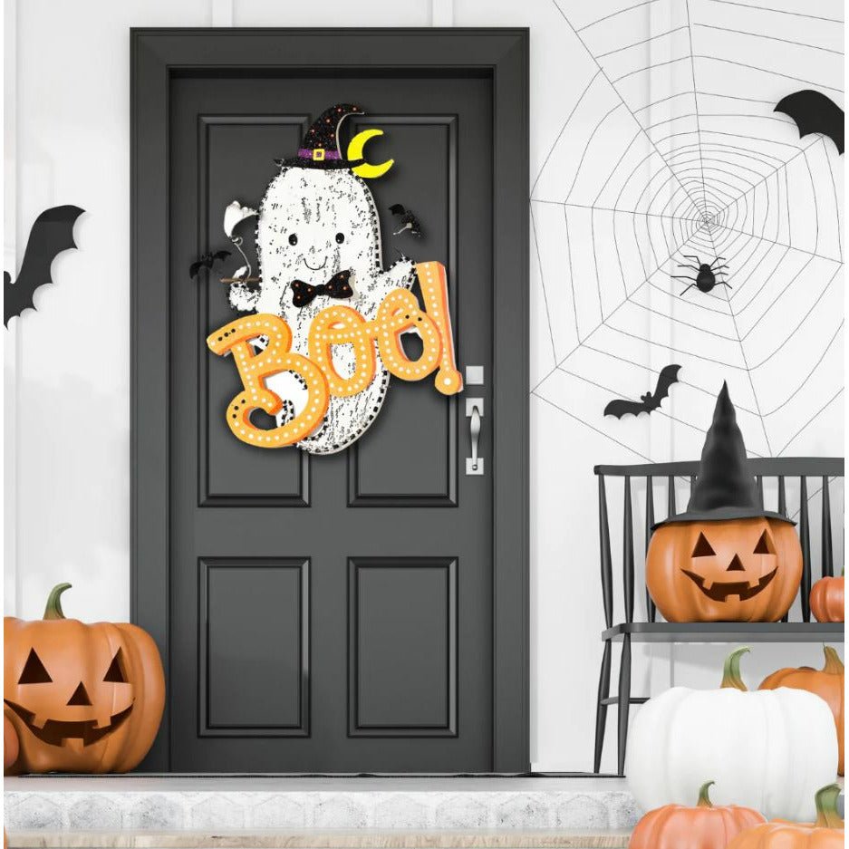 Shop For Boo Ghost Screen Door Hanger at Michelle's aDOORable Creations