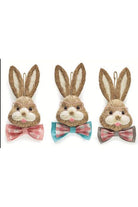 Bunny Head with Glasses/Bow Tie - Michelle's aDOORable Creations - Wreath Enhancement