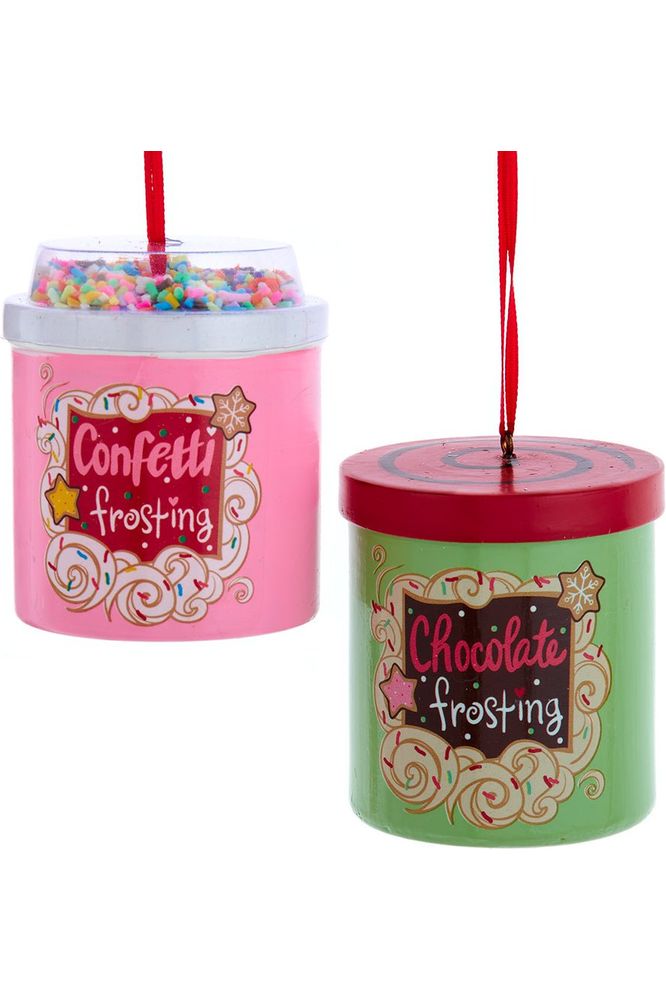 Cake Frosting Can Ornaments - Michelle's aDOORable Creations - Holiday Ornaments