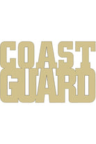 Coast Guard Wood Block Letters - Unfinished Wood - Michelle's aDOORable Creations - Unfinished Wood Cutouts
