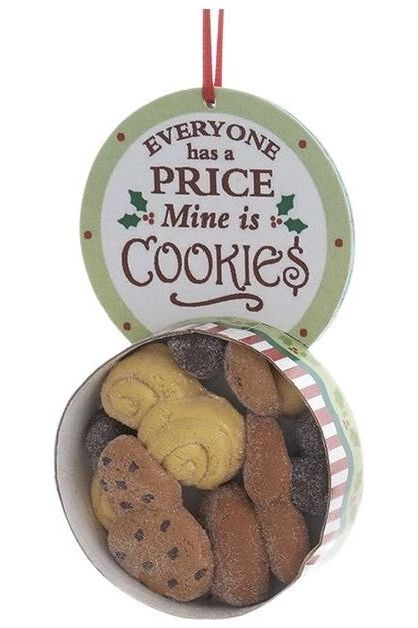 Shop For Cookie Box With Saying Ornaments T3391