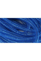 Deco Flex Tubing Ribbon: Metallic Blue (30 Yards) - Michelle's aDOORable Creations - Tubing