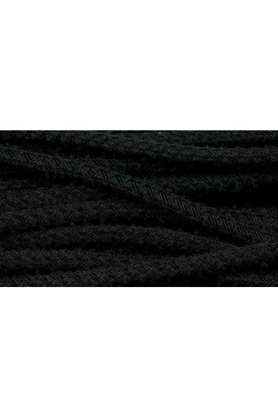 Deco Flex Tubing Snowdrift: Black (8mm x 20 Yards) - Michelle's aDOORable Creations - Ribbons & Trim