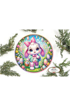 Shop For Easter Bunny and Eggs Faux 3D Sign
