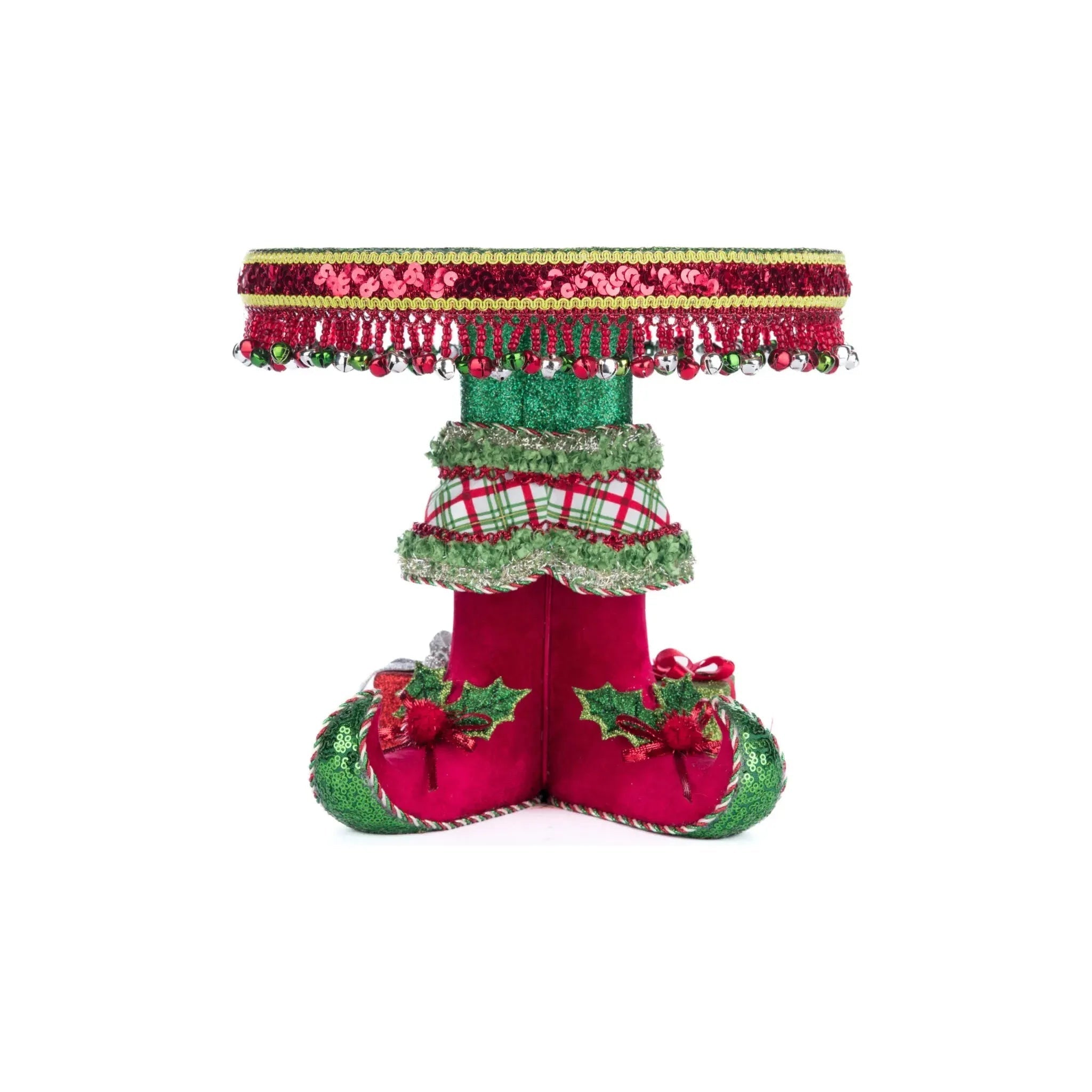 Shop For Elf Boots Cake Plate at Michelle's aDOORable Creations