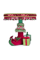 Elf Boots Cake Plate - Michelle's aDOORable Creations - Christmas Tree Topper