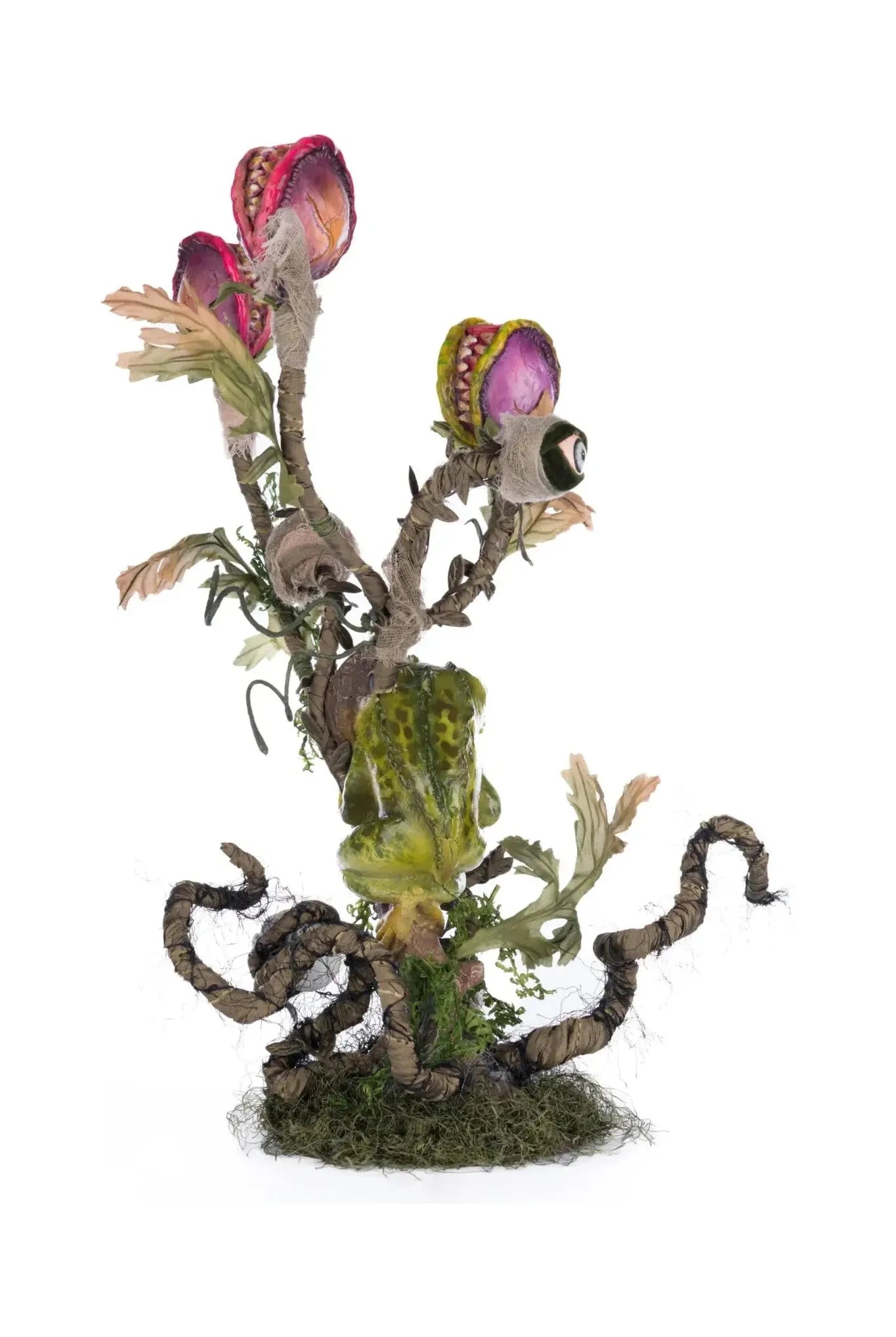 Enchanted Plant Candelabra - Michelle's aDOORable Creations - Halloween Decor