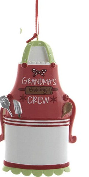Family and Friends Apron Ornaments - Michelle's aDOORable Creations - Holiday Ornaments