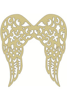 Shop For Filigree Angel Wings Wood Cutout - Unfinished Wood