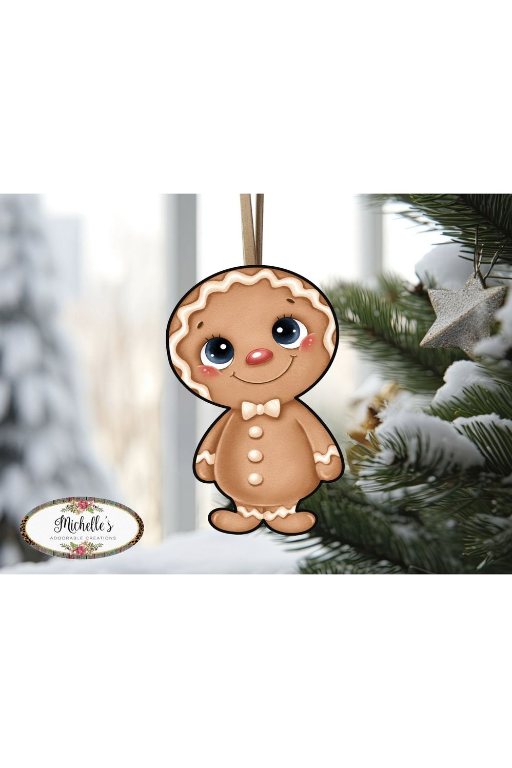 Shop For Gingerbread Boy Sweet Shoppe Sign GBB1- Wreath Enhancement