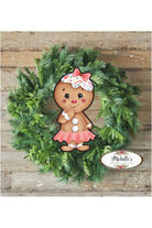 Shop For Gingerbread Girl Sweet Shoppe Sign GBG1- Wreath Enhancement