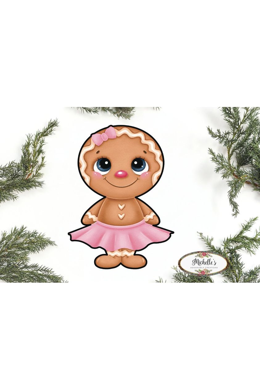 Shop For Gingerbread Girl Sweet Shoppe Sign GBG2- Wreath Enhancement