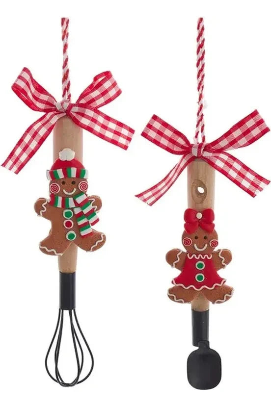 Shop For Gingerbread Kitchen Utensil Ornaments at Michelle's aDOORable Creations