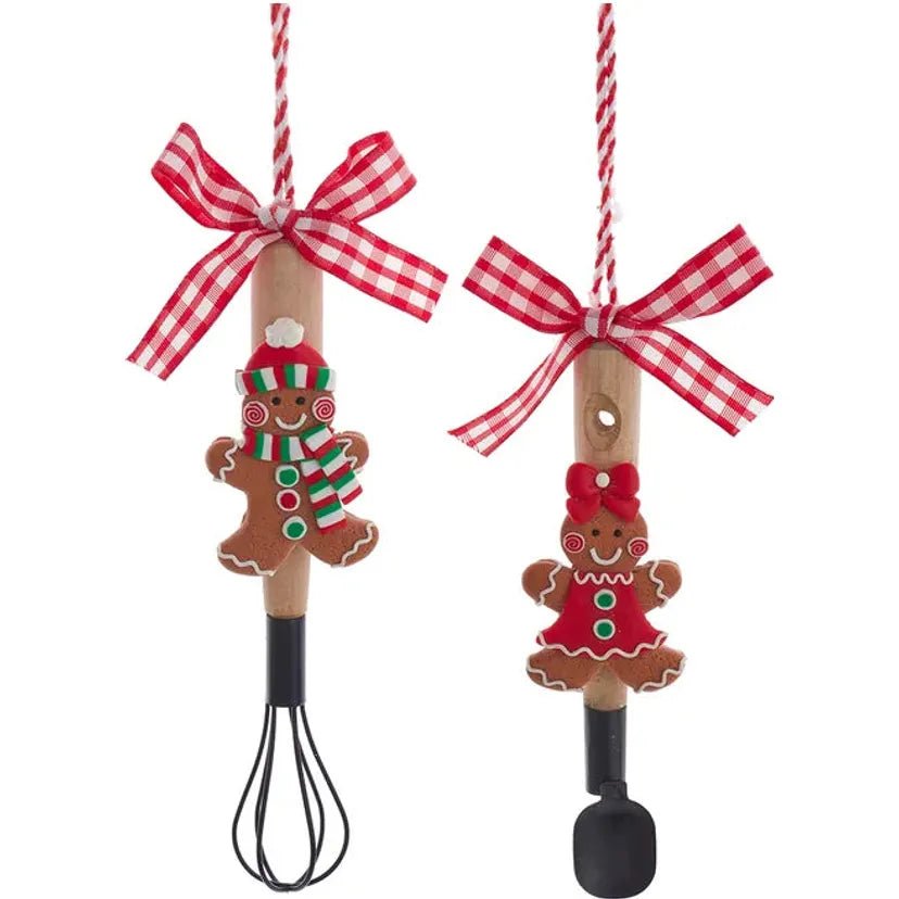Shop For Gingerbread Kitchen Utensil Ornaments at Michelle's aDOORable Creations