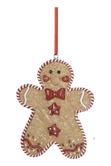 Shop For Gingerbread Men, Tree and Heart Ornaments D1194