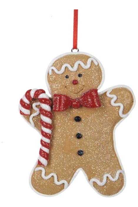 Shop For Gingerbread Men, Tree and Heart Ornaments D1194 -4