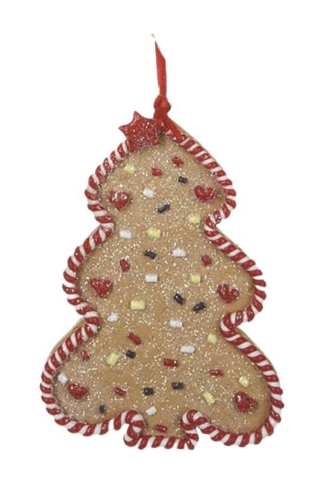 Shop For Gingerbread Men, Tree and Heart Ornaments D1194 -3
