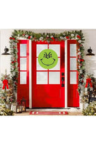 Green Monster Round Sign - Wreath Enhancement - Michelle's aDOORable Creations - Signature Signs