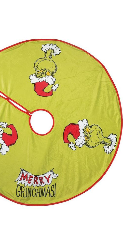 Grinch Christmas Treeskirt - Michelle's aDOORable Creations - Christmas Decor
