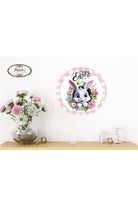 Shop For Happy Easter Faux 3D Bunny Sign - Wreath Enhancement at Michelle's aDOORable Creations