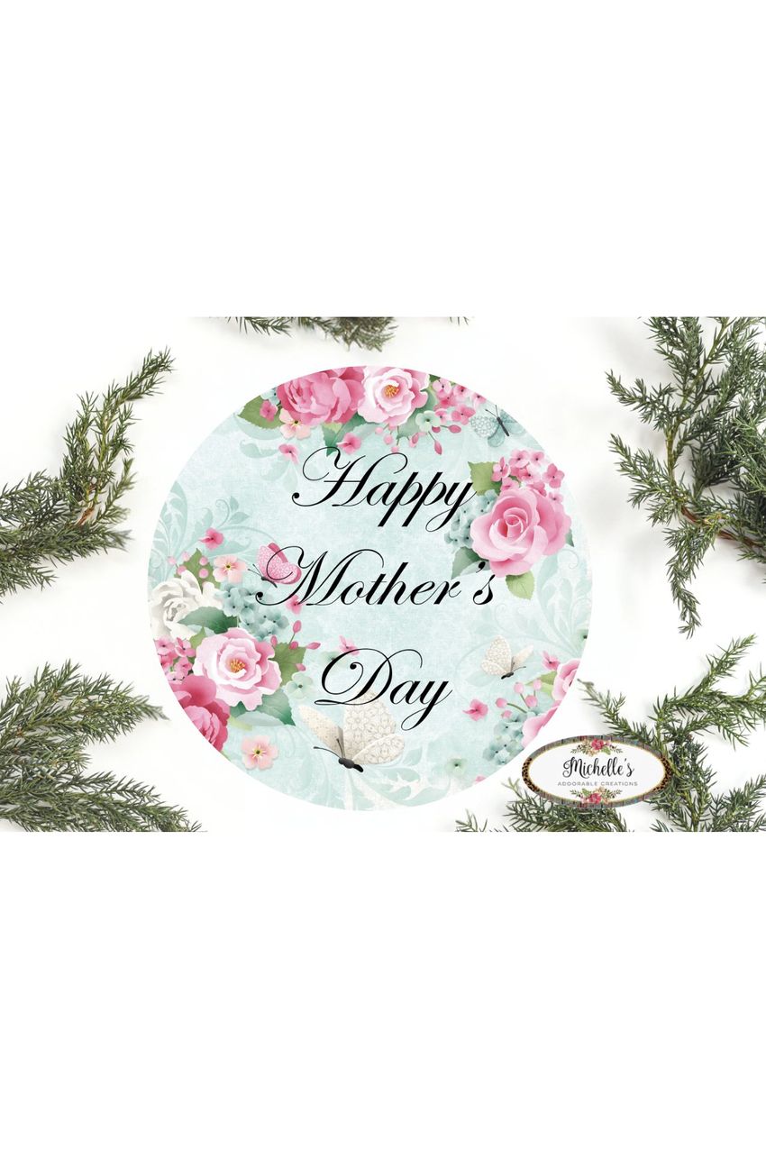 Shop For Happy Mother's Day Floral Sign - Wreath Enhancement