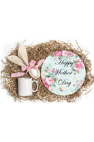 Happy Mother's Day Floral Sign - Wreath Enhancement - Michelle's aDOORable Creations - Signature Signs