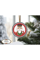 Harlequin Christmas Nutcracker Sign - Wreath Enhancement - Michelle's aDOORable Creations - Wooden/Metal Signs