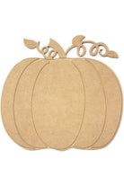 Harvest Pumpkin Wood Cutout - Unfinished Wood - Michelle's aDOORable Creations - Unfinished Wood Cutouts