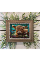 Shop For Highland Cow Butterfly Sign - Wreath Enhancement
