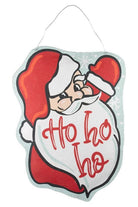 Ho Ho Ho Santa Burlee - Michelle's aDOORable Creations - Door Hanger