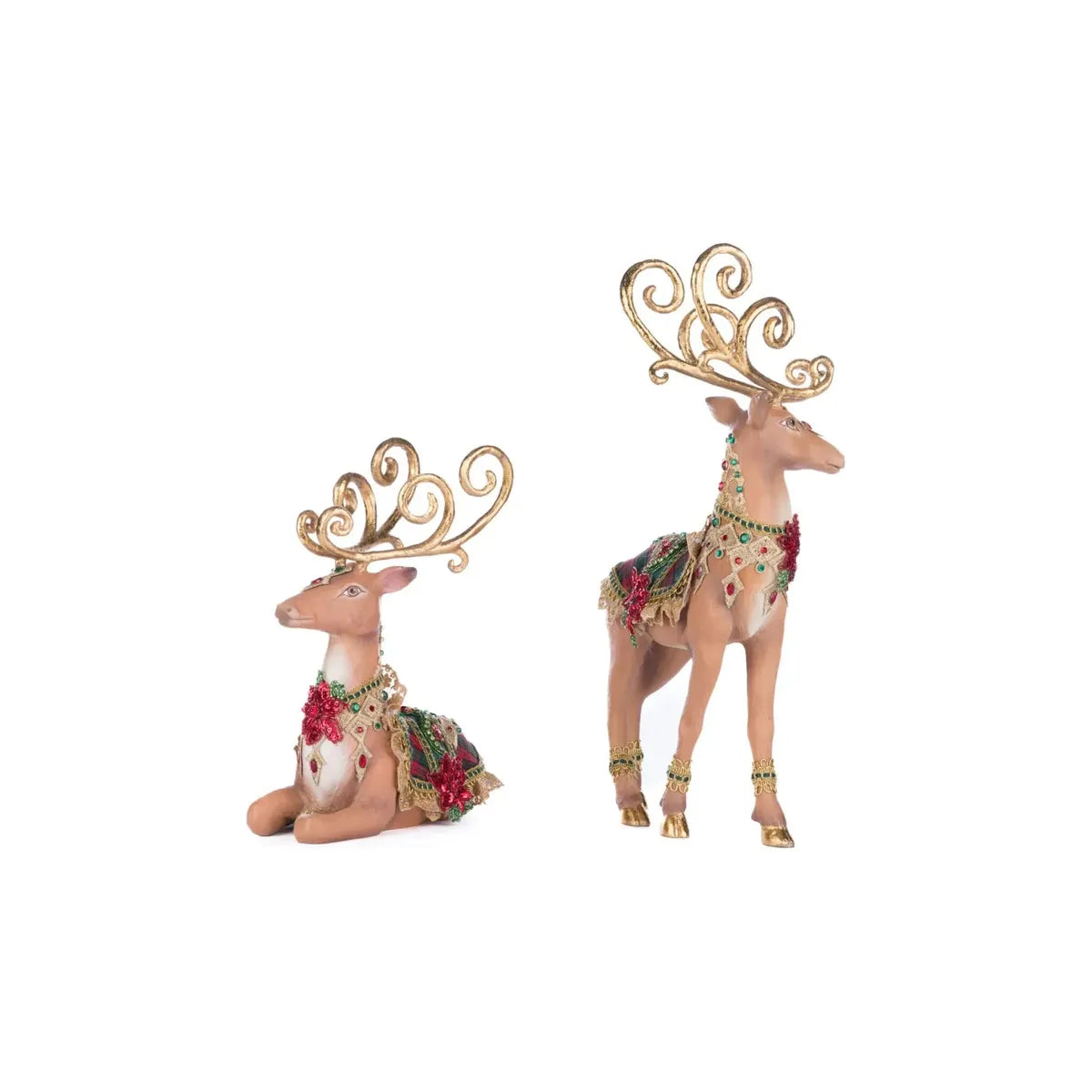 Shop For Holiday Magic Deer Assortment of 2 at Michelle's aDOORable Creations