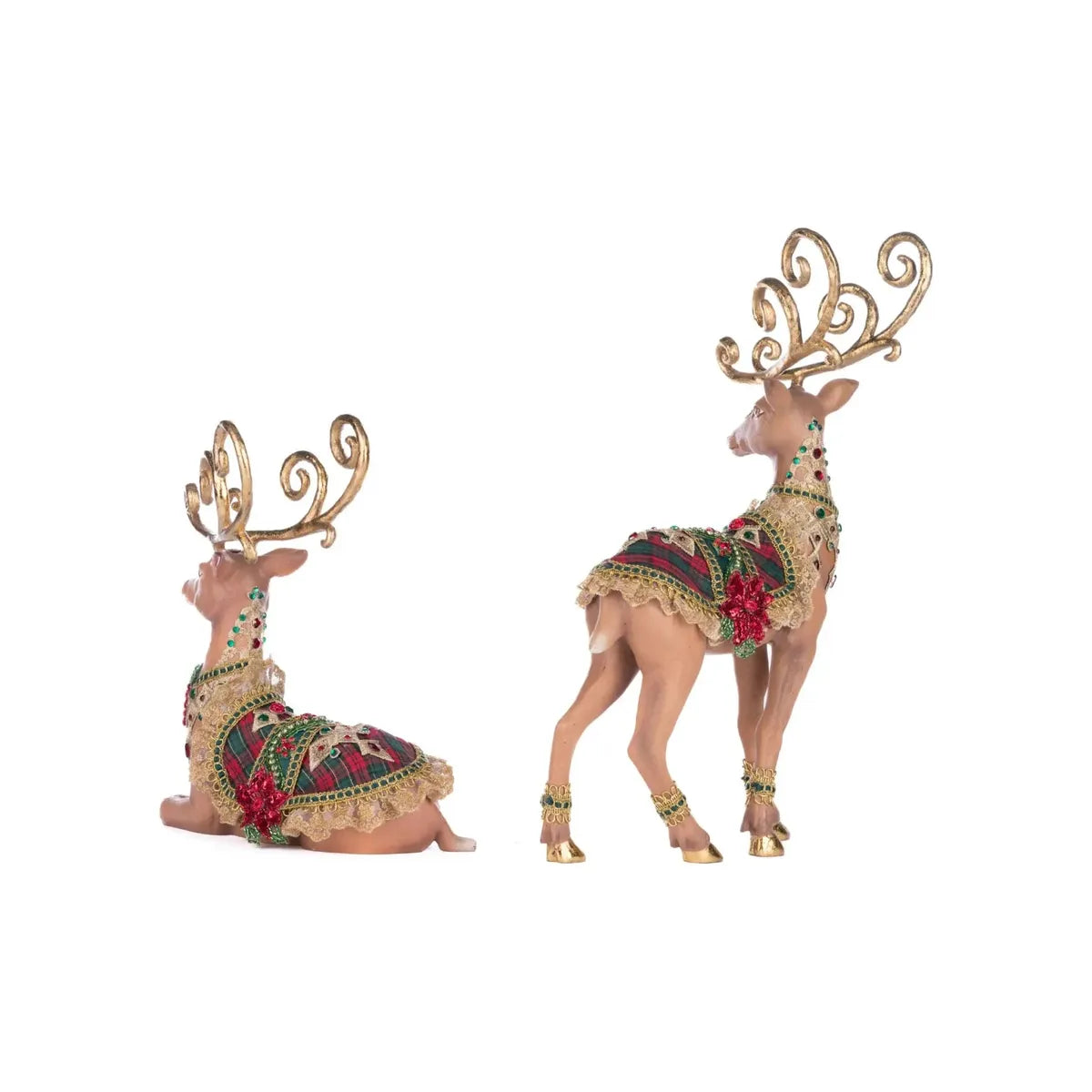Shop For Holiday Magic Deer Assortment of 2 at Michelle's aDOORable Creations