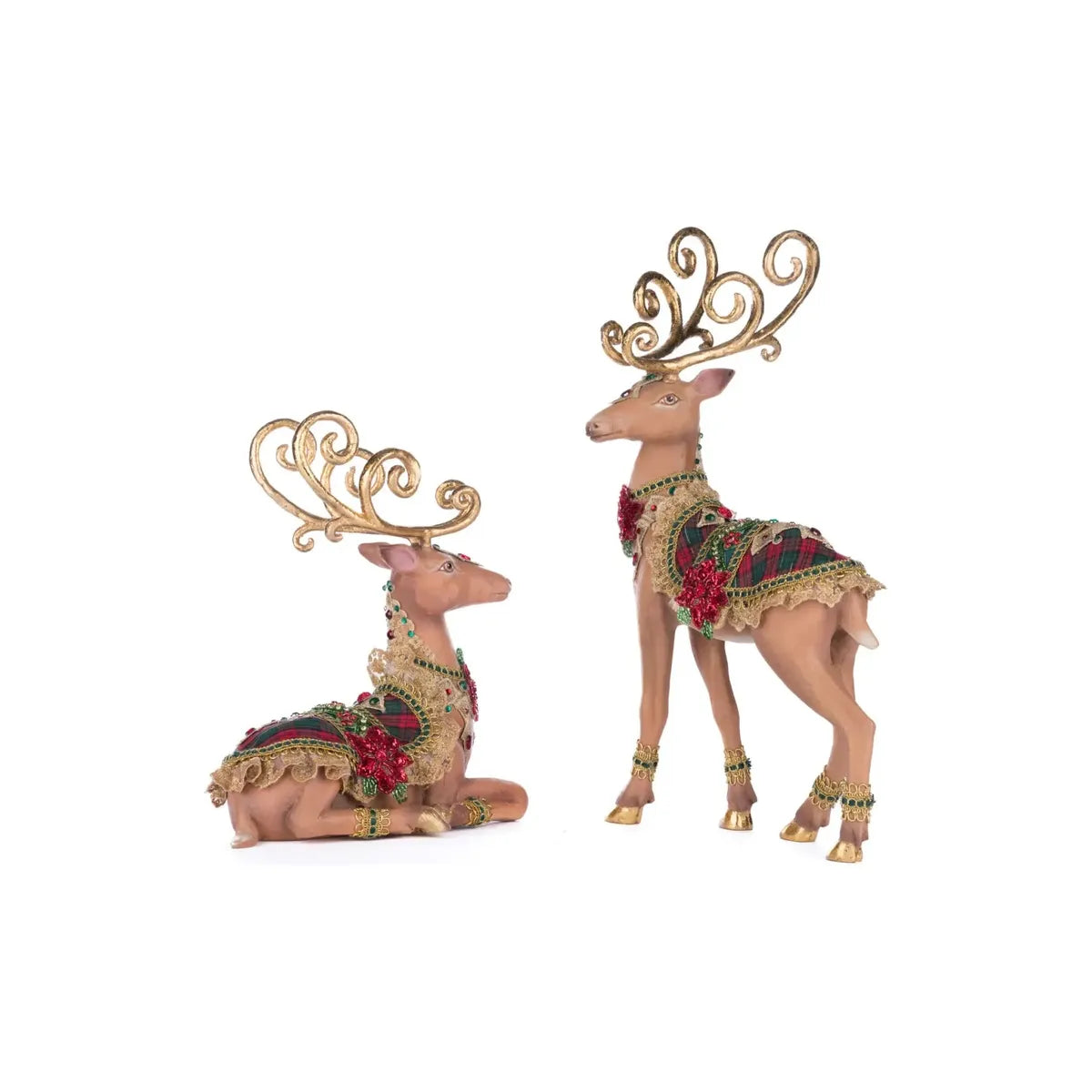Shop For Holiday Magic Deer Assortment of 2 at Michelle's aDOORable Creations