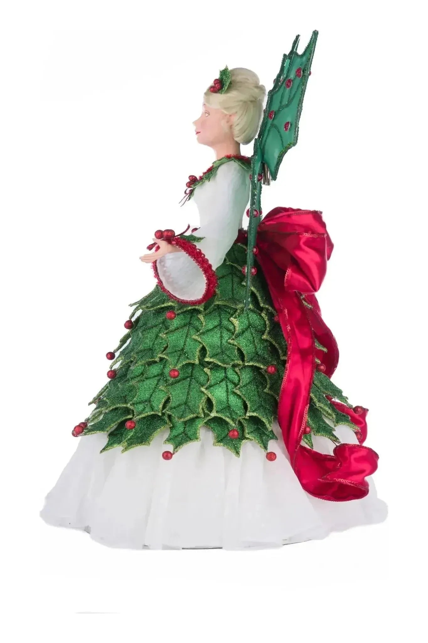 Shop For Holly Berry Fairy Tree Topper at Michelle's aDOORable Creations