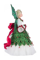 Holly Berry Fairy Tree Topper - Michelle's aDOORable Creations - Christmas Tree Topper