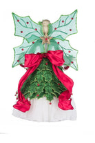 Holly Berry Fairy Tree Topper - Michelle's aDOORable Creations - Christmas Tree Topper