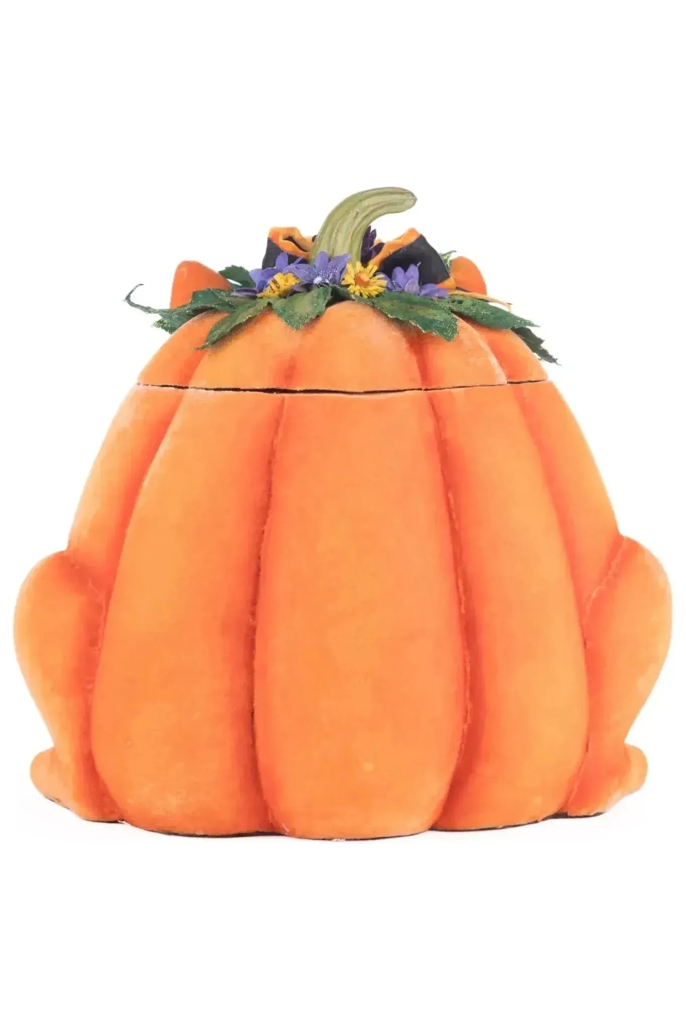 Shop For Jackie The Kitty Cat Pumpkin Candy Container at Michelle's aDOORable Creations