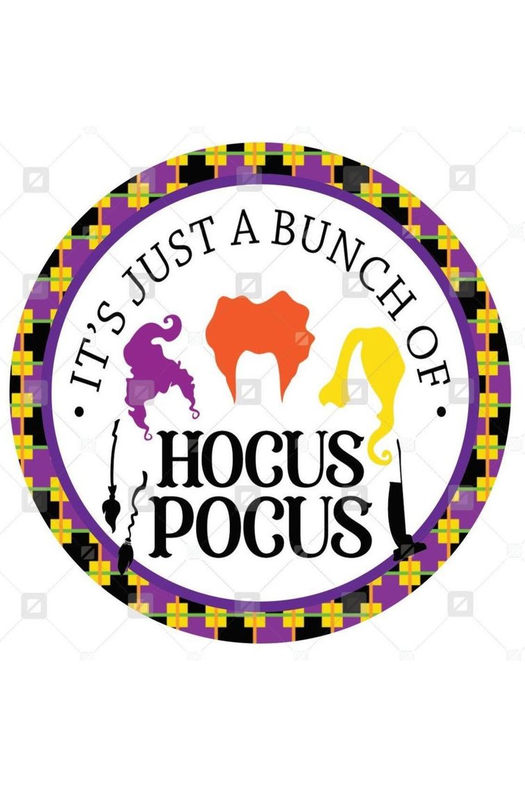 Shop For Just A Bunch Of Hocus Pocus Halloween Sign - Wreath Enhancement