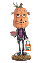 Katherine's Collection 16" Frank Stein Trick or Treater Figure - Michelle's aDOORable Creations - Halloween Decor